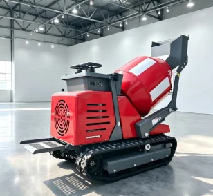 500L Crawler Concrete Mixer