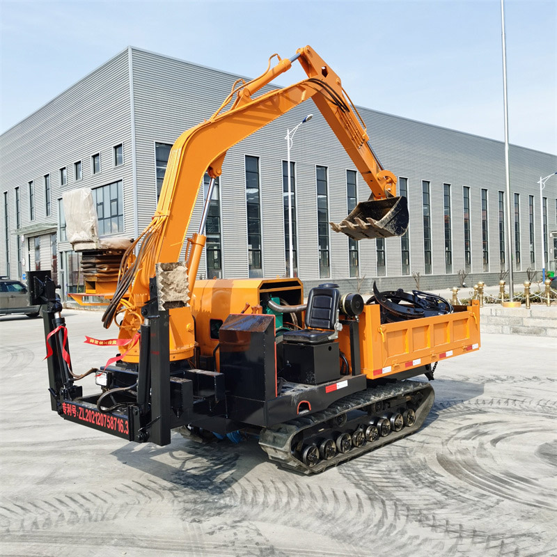 3-тонный гусеничный самоходный экскаватор