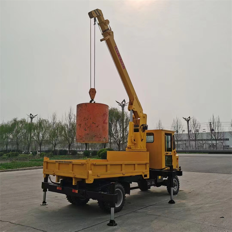 Crane montada en camión de 2 toneladas