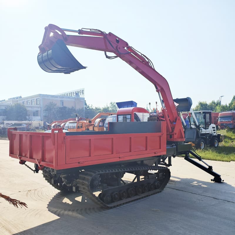 8-тонный многоцелевой гусеничный экскаватор