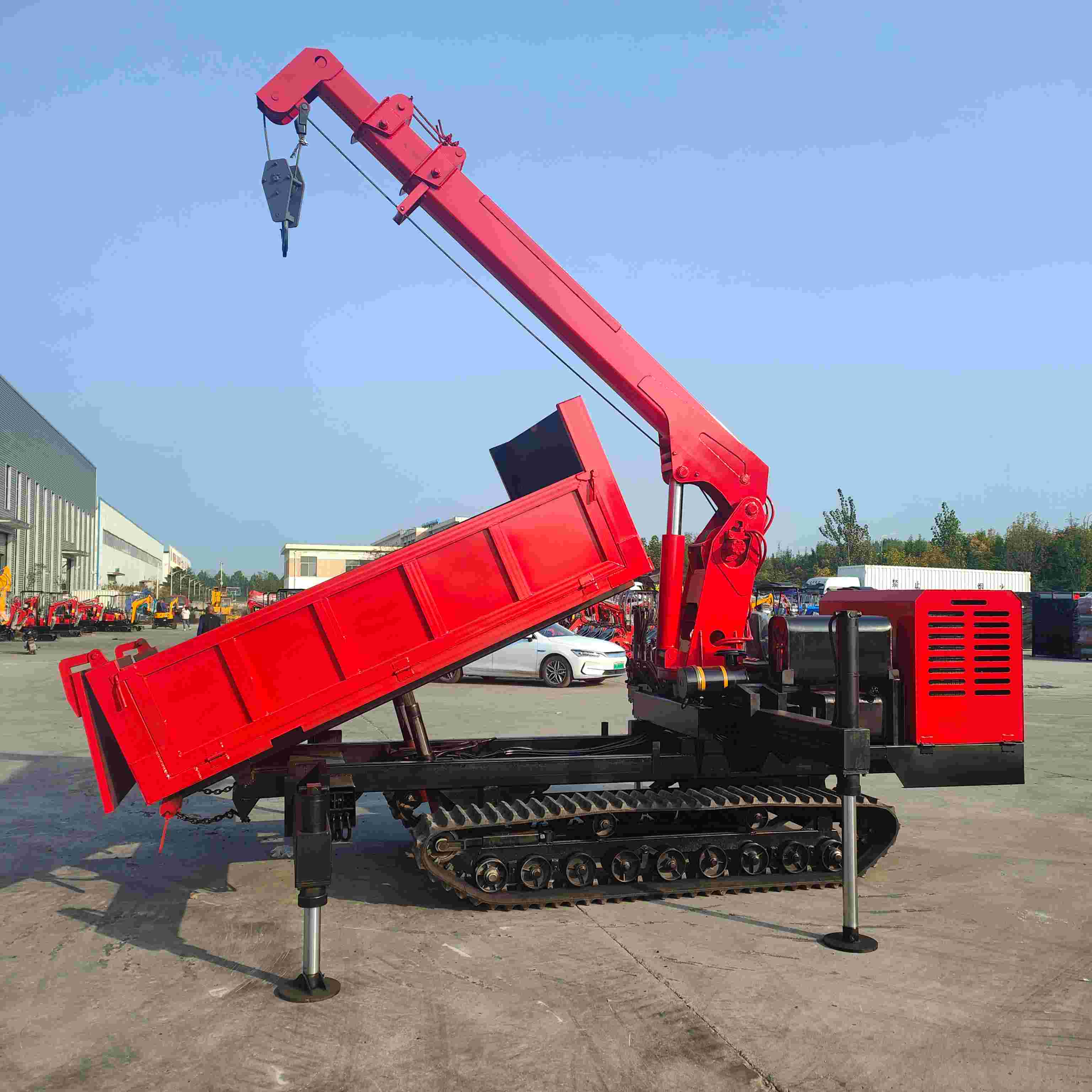 ৫ টন ট্র্যাকড ক্রেন ক্যারিয়ার