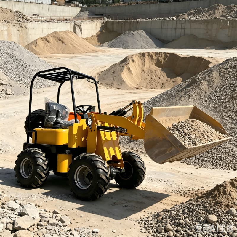 KC-T800 Elektrischer Mini-Radlader