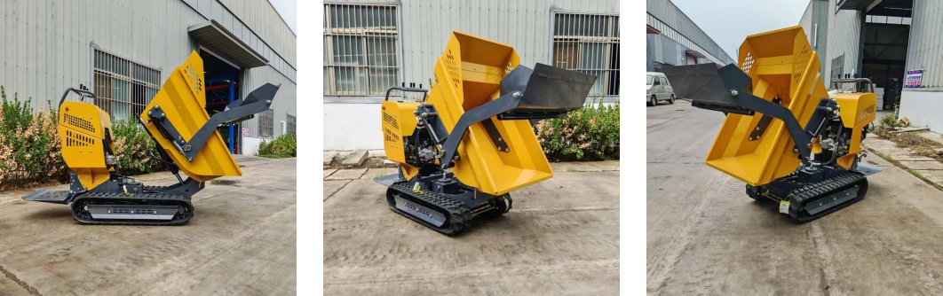 Transportador de Orugas Autocargable Hidráulico