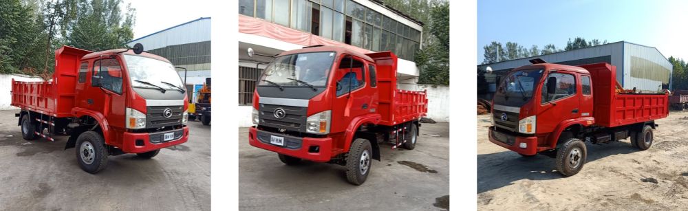 شاحنة قلابة بعجلات سعة 10 أطنان