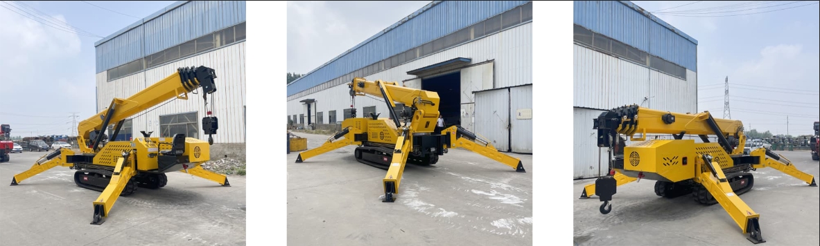 8 Tons Crawler Spider Crane