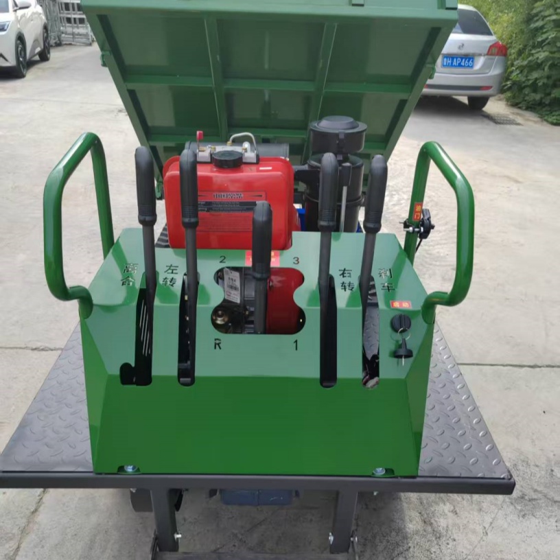 شاحنة قلابة صغيرة سعة 1.8 طن مع مسارات