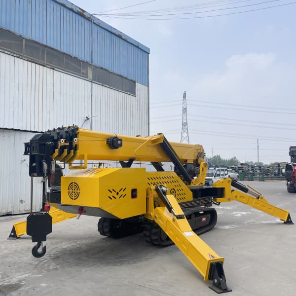 8 Tons Crawler Spider Crane