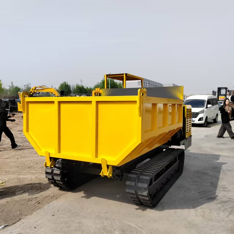 شاحنة قلابة صغيرة بوزن 4 أطنان