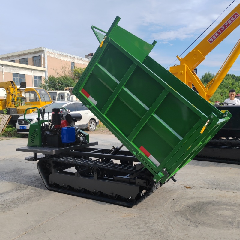 شاحنة قلابة صغيرة سعة 1.8 طن مع مسارات