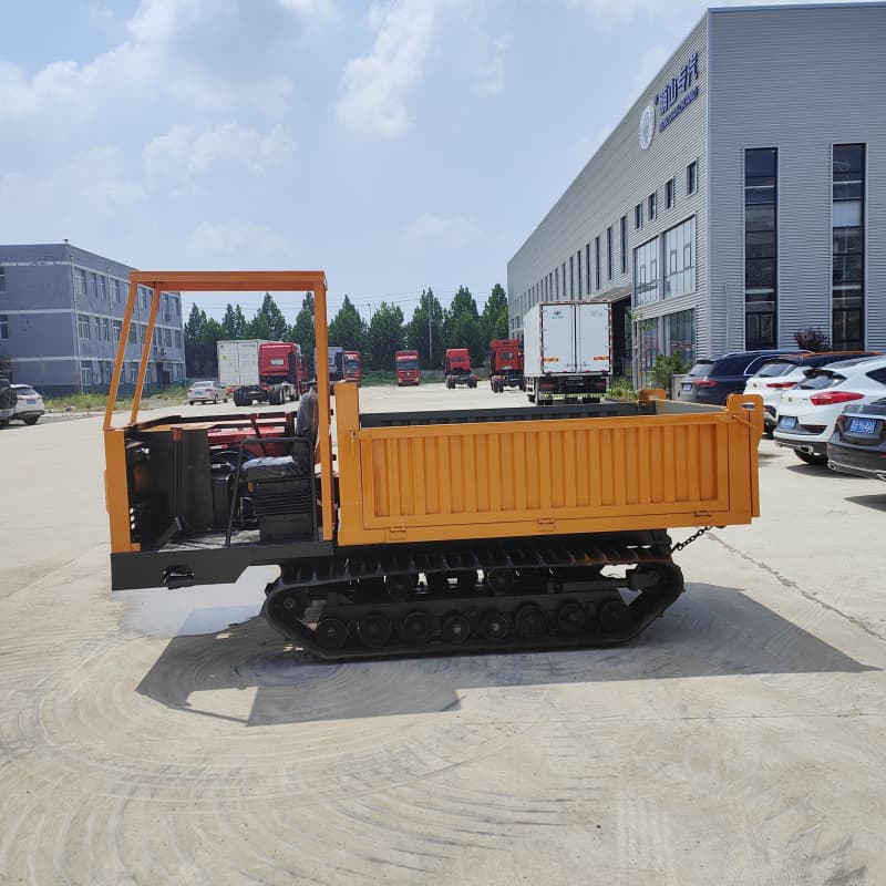 شاحنة قلابة مطاطية صغيرة بوزن 3 أطنان