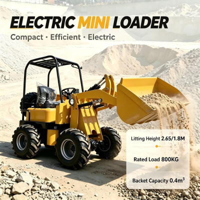 لودر كهربائي بعجلات KC-T800