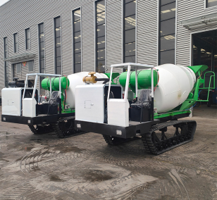 1 Cubic Meter Tracked Concrete Mixer