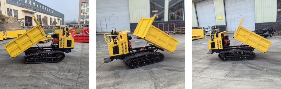 1.5 Tons Small Crawler Dump Truck For Agriculture