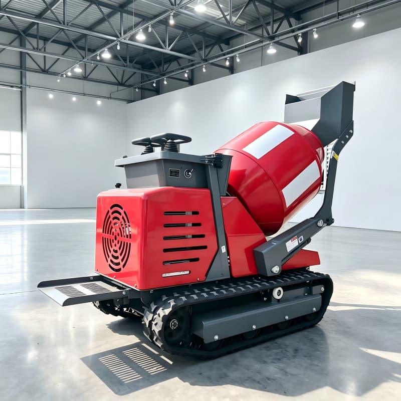 Mezcladora de Concreto Oruga 500L