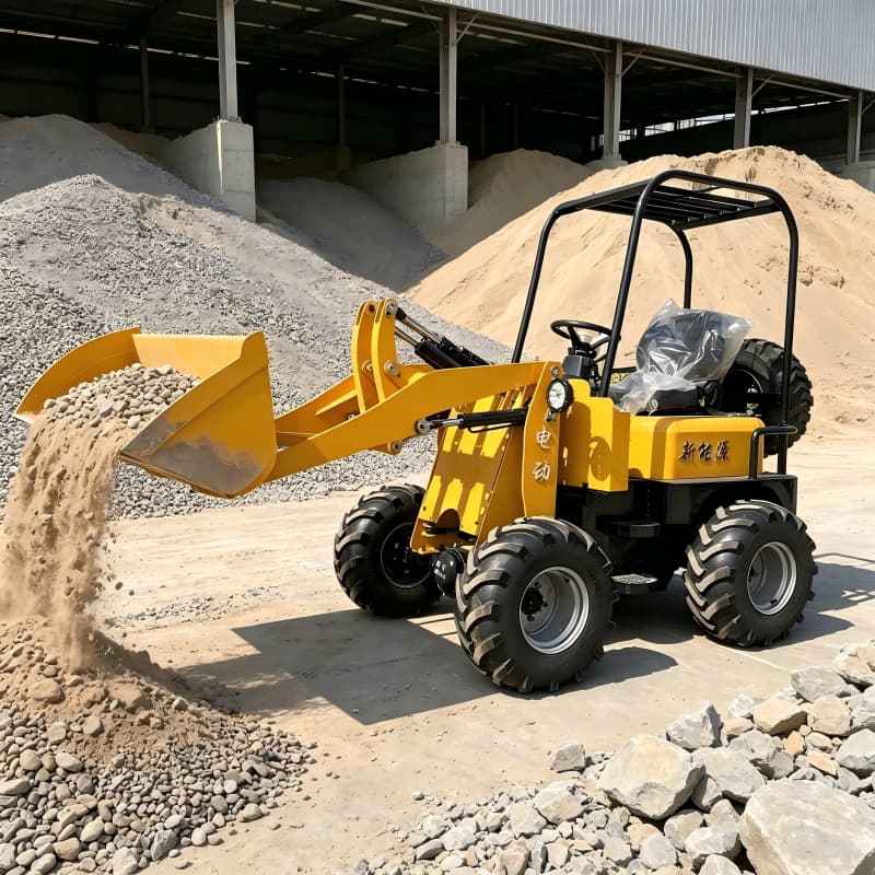 KC-T800 Elektrischer Mini-Radlader
