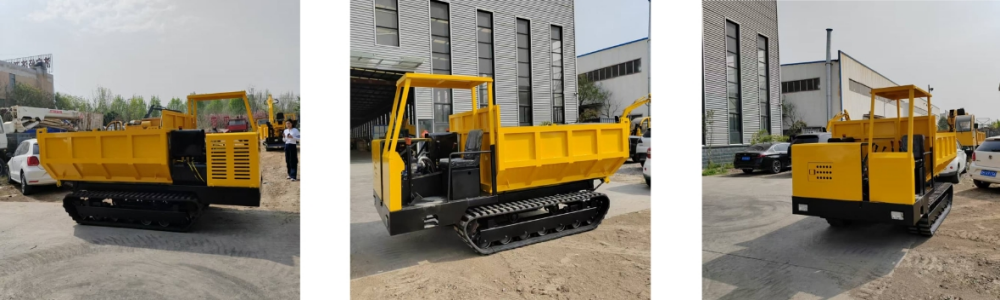 شاحنة قلابة صغيرة بوزن 4 أطنان