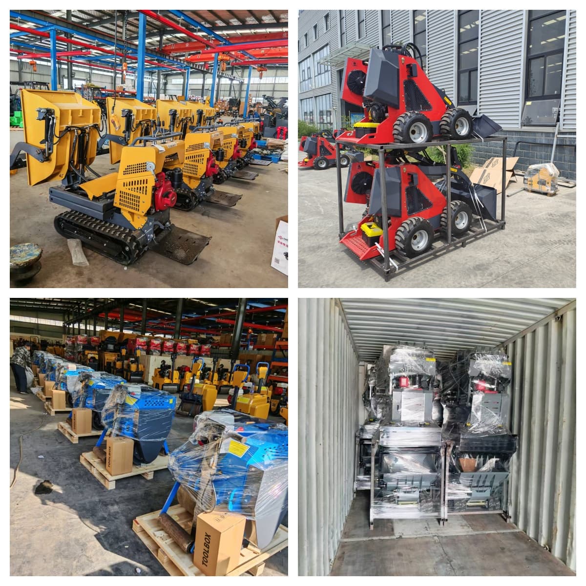 شاحنات قلابة صغيرة أمامية