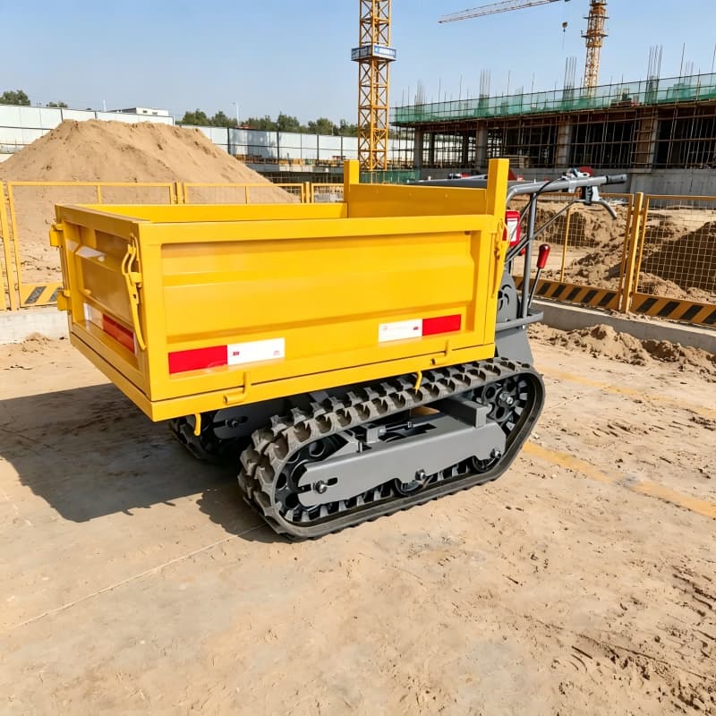 Transporteur sur chenilles 0,5T – Mini Dumper