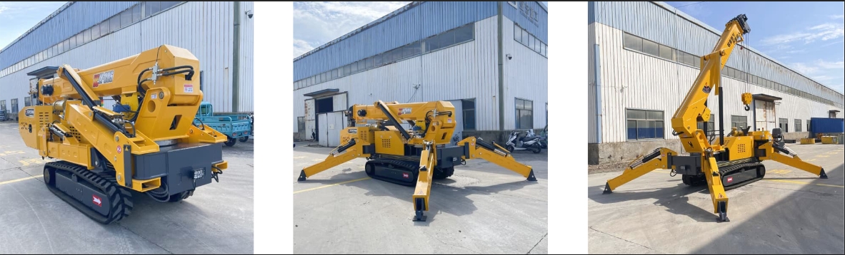 5 Tons Mobile Spider Crane