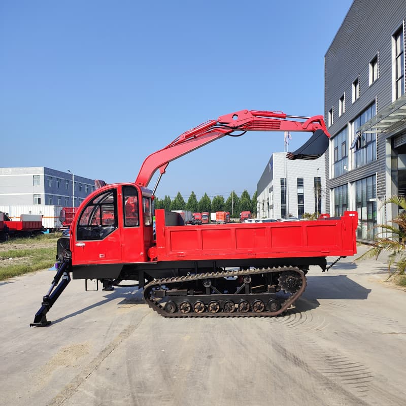 8-тонный многоцелевой гусеничный экскаватор