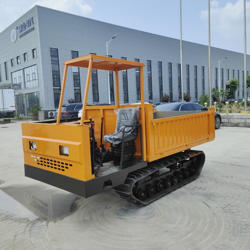 شاحنة قلابة مطاطية صغيرة بوزن 3 أطنان